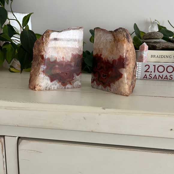 Agate Geode Bookends - Picture 3 of 4